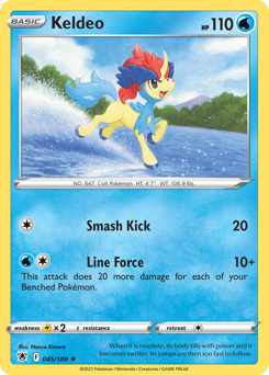 Pokemon Astral Radiance Keldeo - 45