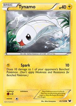 Pokemon Dark Explorers Tynamo - 45