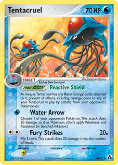 Pokemon Legend Maker Tentacruel - 45