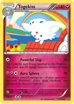 Pokemon Roaring Skies Togekiss - 45