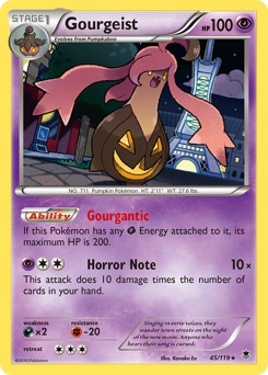 Pokemon Phantom Forces Gourgeist - 45