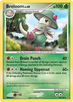 Pokemon Secret Wonders Breloom - 45