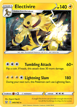 Pokemon Battle Styles Electivire - 45