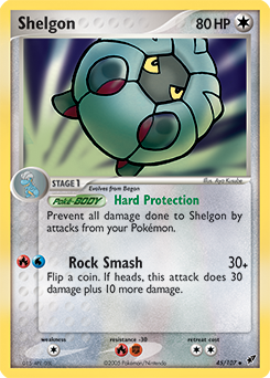 Pokemon Deoxys Shelgon - 45