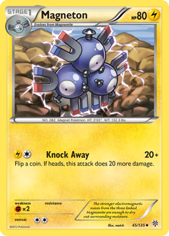 Pokemon Plasma Storm Magneton - 45