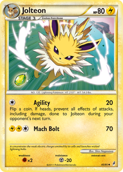 Pokemon Call of Legends Jolteon - 45