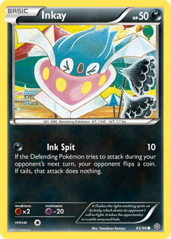 Pokemon Ancient Origins Inkay - 45