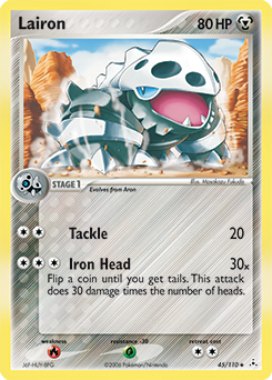 Pokemon Holon Phantoms Lairon - 45