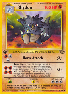 Pokemon Jungle Rhydon - 45