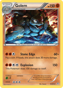 Pokemon Generations Golem - 45