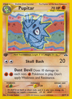 Pokemon Neo Discovery Pupitar - 45