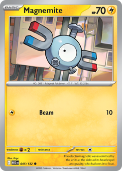 Pokemon Mega Evolution Magnemite - 45