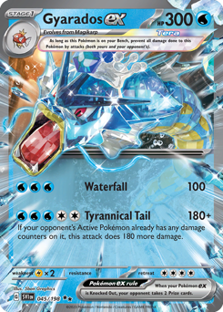 Pokemon Scarlet & Violet Gyarados ex - 45