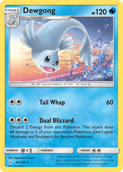 Pokemon Unbroken Bonds Dewgong - 45