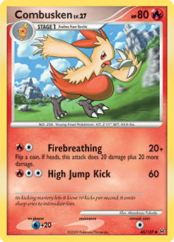 Pokemon Platinum Combusken - 45