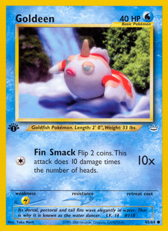 Pokemon Neo Revelation Goldeen - 45