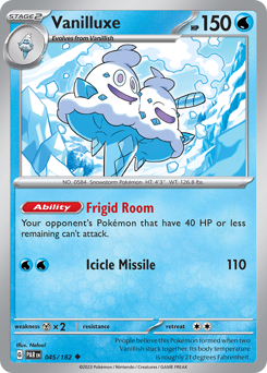 Pokemon Paradox Rift Vanilluxe - 45