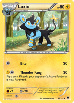 Pokemon BREAKpoint Luxio - 45