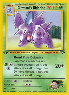 Pokemon Gym Challenge Giovanni's Nidorino - 45