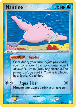 Pokemon Team Rocket Returns Mantine - 45