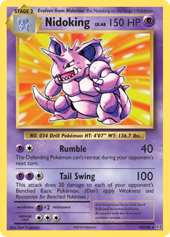 Pokemon Evolutions Nidoking - 45