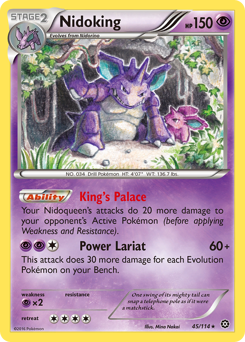 Pokemon Steam Siege Nidoking - 45