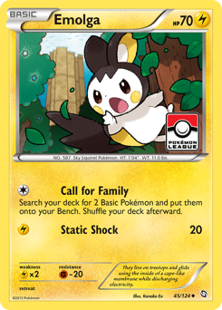 Pokemon Dragons Exalted Emolga - 45