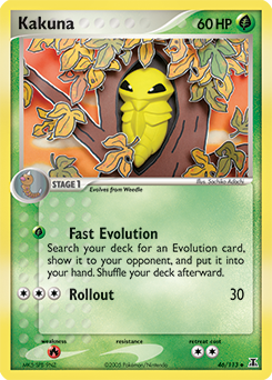 Pokemon Delta Species Kakuna - 46
