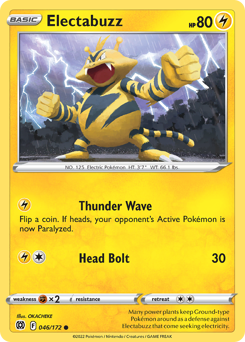 Pokemon Brilliant Stars Electabuzz - 46