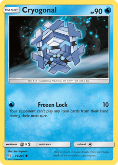 Pokemon Unified Minds Cryogonal - 46