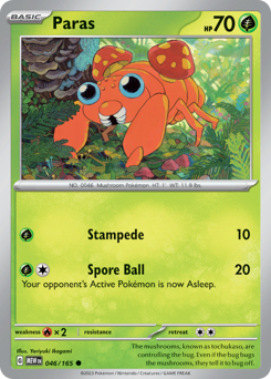 Pokemon 151 Paras - 46