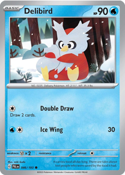 Pokemon Paldea Evolved Delibird - 46
