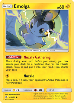 Pokemon Team Up Emolga - 46