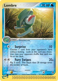Pokemon Sandstorm Lombre - 46