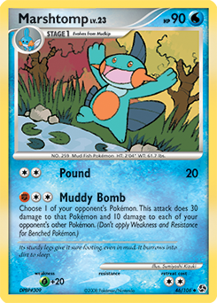 Pokemon Great Encounters Marshtomp - 46