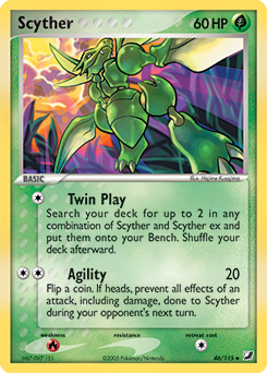 Pokemon Unseen Forces Scyther - 46