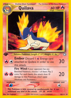 Pokemon Neo Genesis Quilava - 46