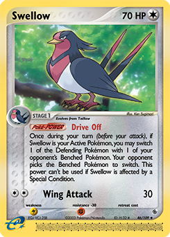 Pokemon Ruby & Sapphire Swellow - 46