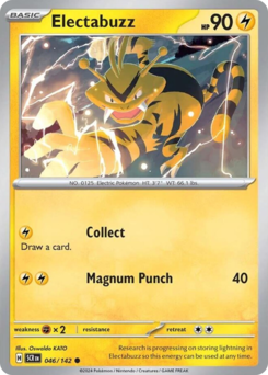 Pokemon Stellar Crown Electabuzz - 46