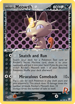 Pokemon Team Rocket Returns Rocket's Meowth - 46