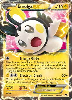 Pokemon XY Emolga-EX - 46