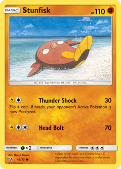 Pokemon Shining Legends Stunfisk - 46