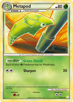 Pokemon HeartGold & SoulSilver Metapod - 46