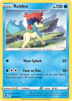Pokemon Silver Tempest Keldeo - 46