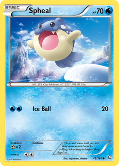 Pokemon Primal Clash Spheal - 46