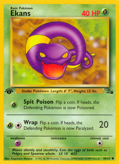 Pokemon Fossil Ekans - 46