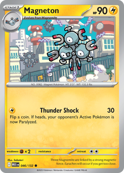 Pokemon Mega Evolution Magneton - 46