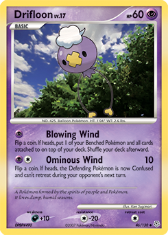 Pokemon Diamond & Pearl Drifloon - 46