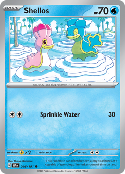 Pokemon Surging Sparks Shellos - 46