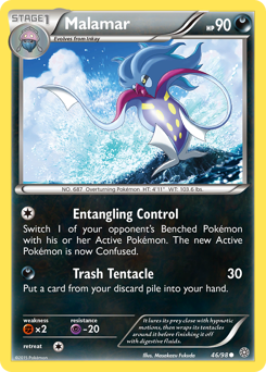 Pokemon Ancient Origins Malamar - 46